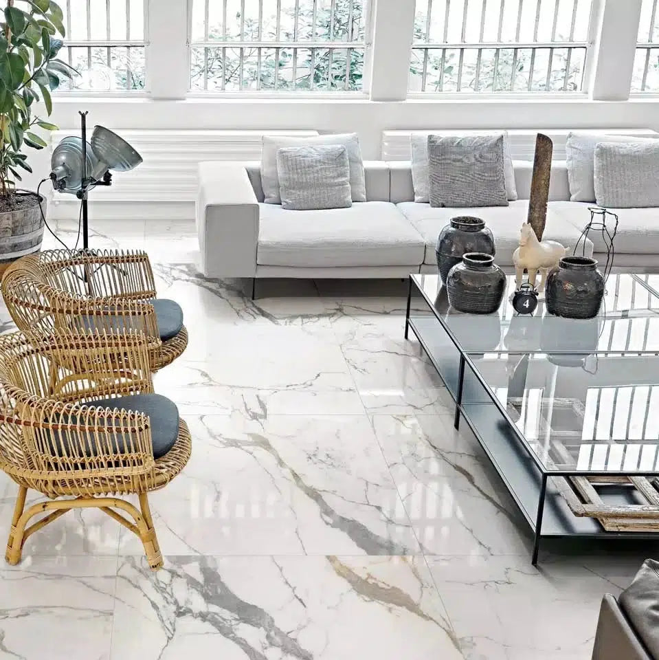 12 X 24 Origines Or Glossy Marble Look Porcelain Tile-PORCELAIN-Large Format-American Tile Depot