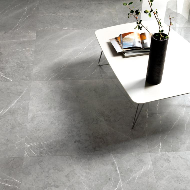 12 X 24 Prestigio Impero Lucido Polished Marble Look Porcelain Tile-PORCELAIN-Large Format-American Tile Depot