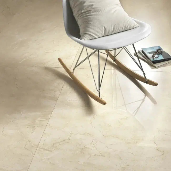 12 X 24 Prestigio Marfil Soft Matte Marble Look Porcelain Tile-PORCELAIN-Large Format-American Tile Depot