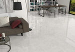 12 X 24 Puccini Blanco Polished Marble Look Porcelain Tile-Porcelain Tile Large Formate-American Tile Depot