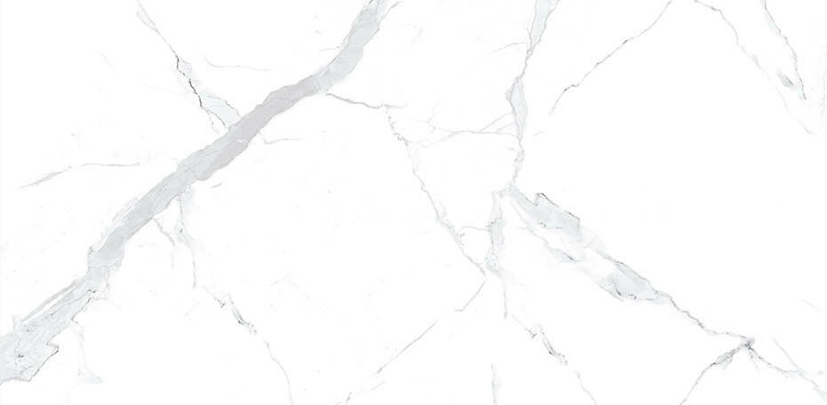 12 X 24 Statuario Polished Marble Look Porcelain Tile-Porcelain Tile Large Formate-American Tile Depot