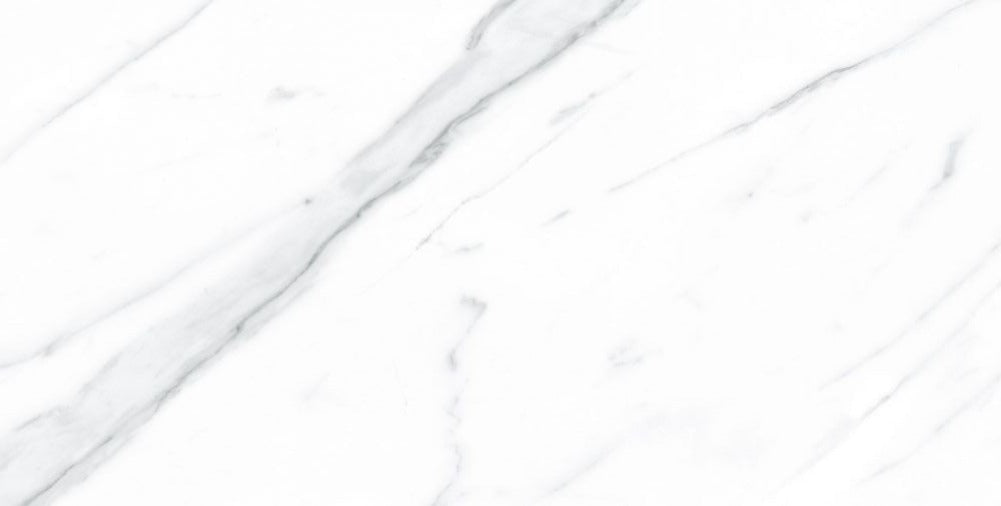 12 X 24 AGL Carrara Marble Look Polished Porcelain Tile-PORCELAIN-Large Format-American Tile Depot