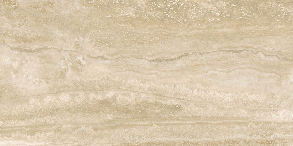 12 X 24 Appia Vein Cut Beige Matte Travertine Look Porcelain Tile-PORCELAIN-Large Format-American Tile Depot