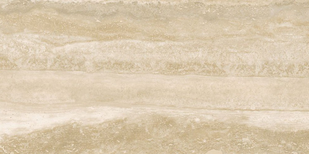 12 X 24 Appia Vein Cut Beige Matte Travertine Look Porcelain Tile-PORCELAIN-Large Format-American Tile Depot