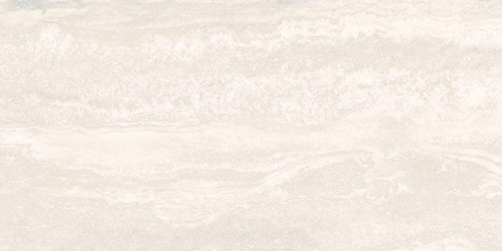 12 X 24 Appia Vein Cut White Polished Travertine Look Porcelain Tile-PORCELAIN-Large Format-American Tile Depot