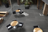 12 X 24 Basalt Graphite Chiseled Grip & Matte Porcelain Tile