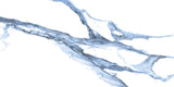 24 X 48 Calacatta Blue Polished Marble Look Porcelain Tile