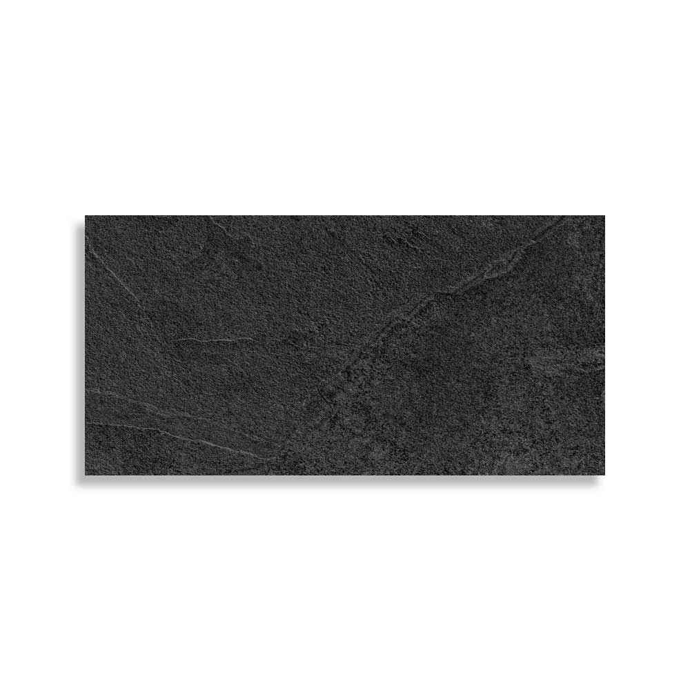 12x24 Aurelian Torrento Dark Slate Look Matte Porcelain Tile-Porcelain Tile Large Formate-American Tile Depot