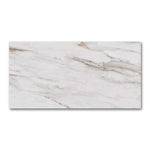 12x24 Calacatta Gold Prima Marble Look Matte Porcelain Tile-Porcelain Tile Large Formate-American Tile Depot