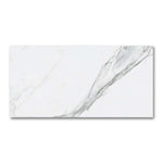 12x24 Claro Venato White Marble Look Matte Porcelain Tile-Porcelain Tile Large Formate-American Tile Depot