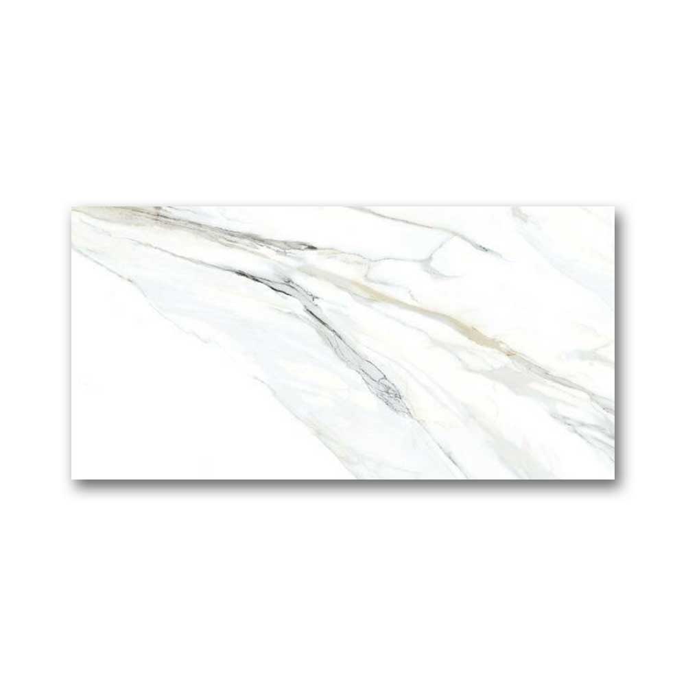 12x24 Emporio Calacatta Matte Marble Look Porcelain Tile