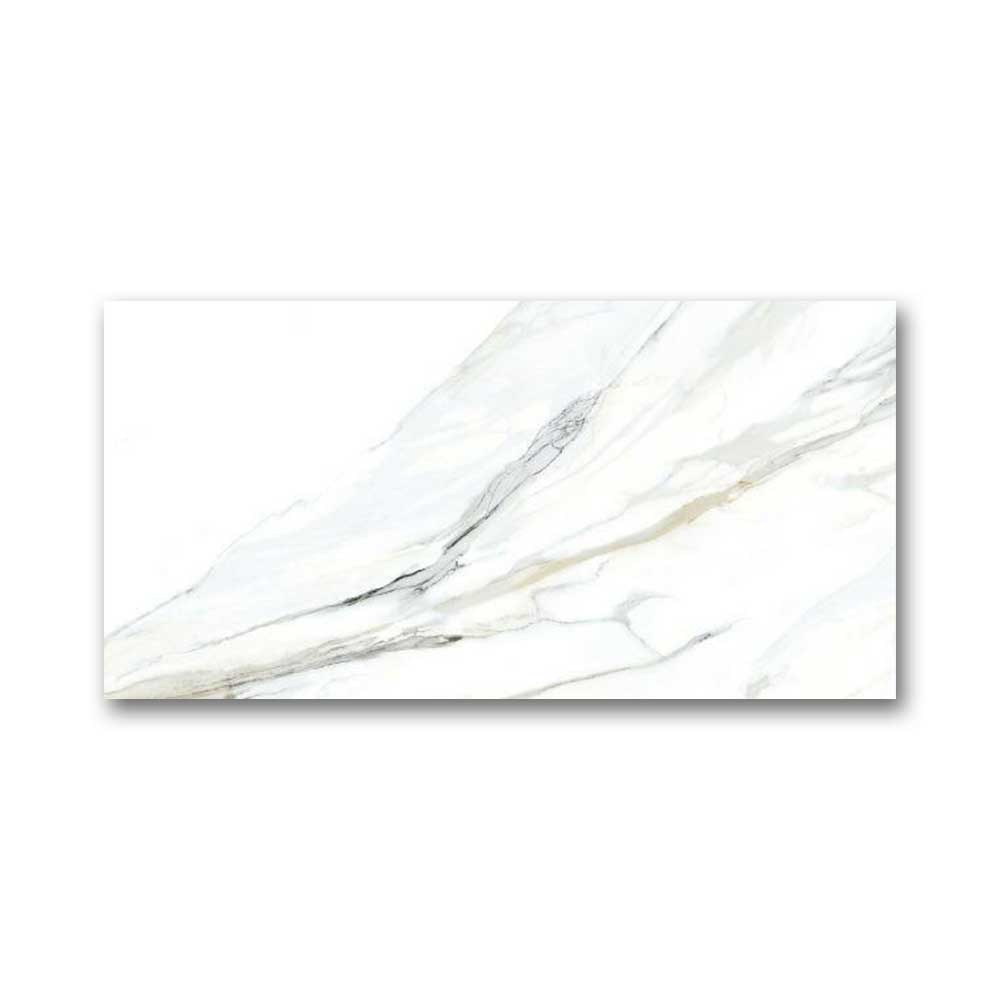 12x24 Emporio Calacatta Matte Marble Look Porcelain Tile