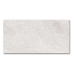 12x24 Gemma Etienne Light Gray Marble Look Glossy Porcelain Tile-Porcelain Tile Large Formate-American Tile Depot