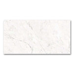 12x24 Gemma Mattia Marble Look Glossy Porcelain Tile-Porcelain Tile Large Formate-American Tile Depot