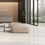 12x24 Gemma Vince Marble Look Glossy Porcelain Tile-Porcelain Tile Large Formate-American Tile Depot