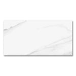 12x24 Gemma Vince Marble Look Glossy Porcelain Tile-Porcelain Tile Large Formate-American Tile Depot