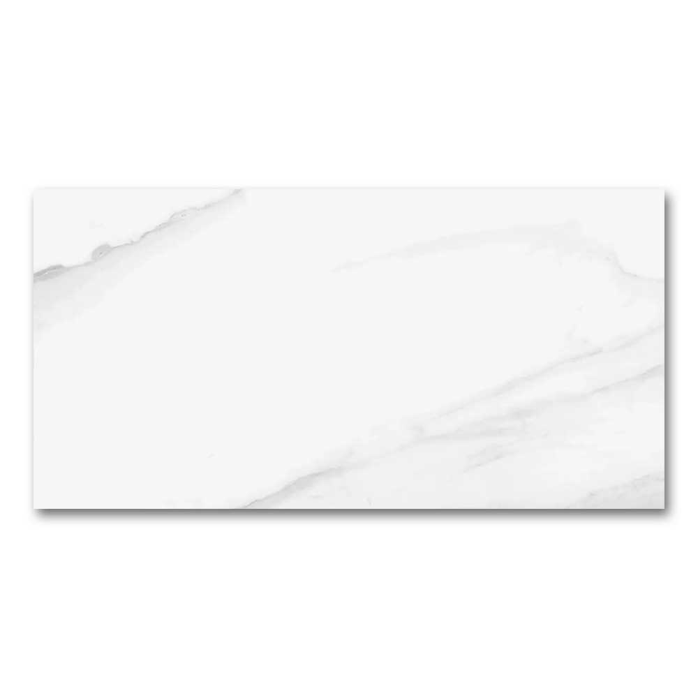 12x24 Gemma Vince Marble Look Glossy Porcelain Tile-Porcelain Tile Large Formate-American Tile Depot