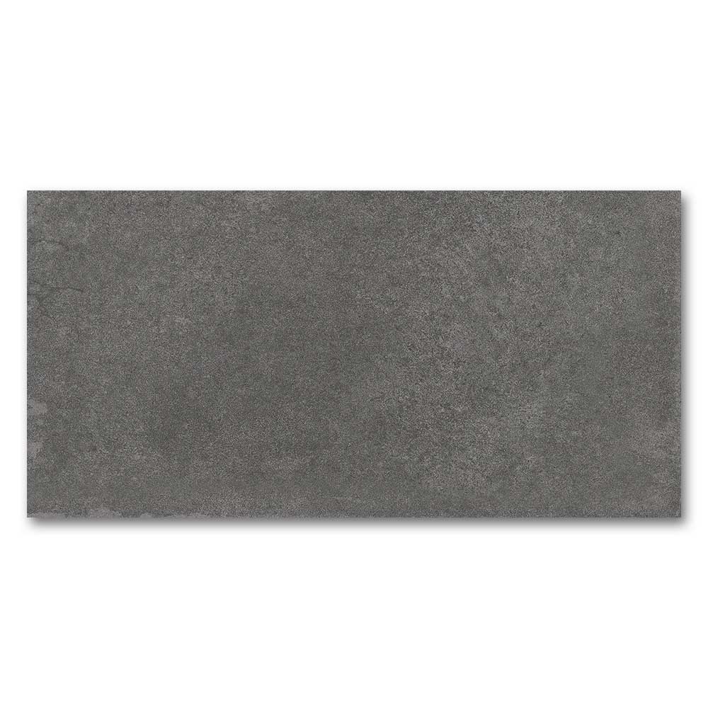 12x24 Lithos Metro Antracita Marble Look Matte Porcelain Tile-Porcelain Tile Large Formate-American Tile Depot