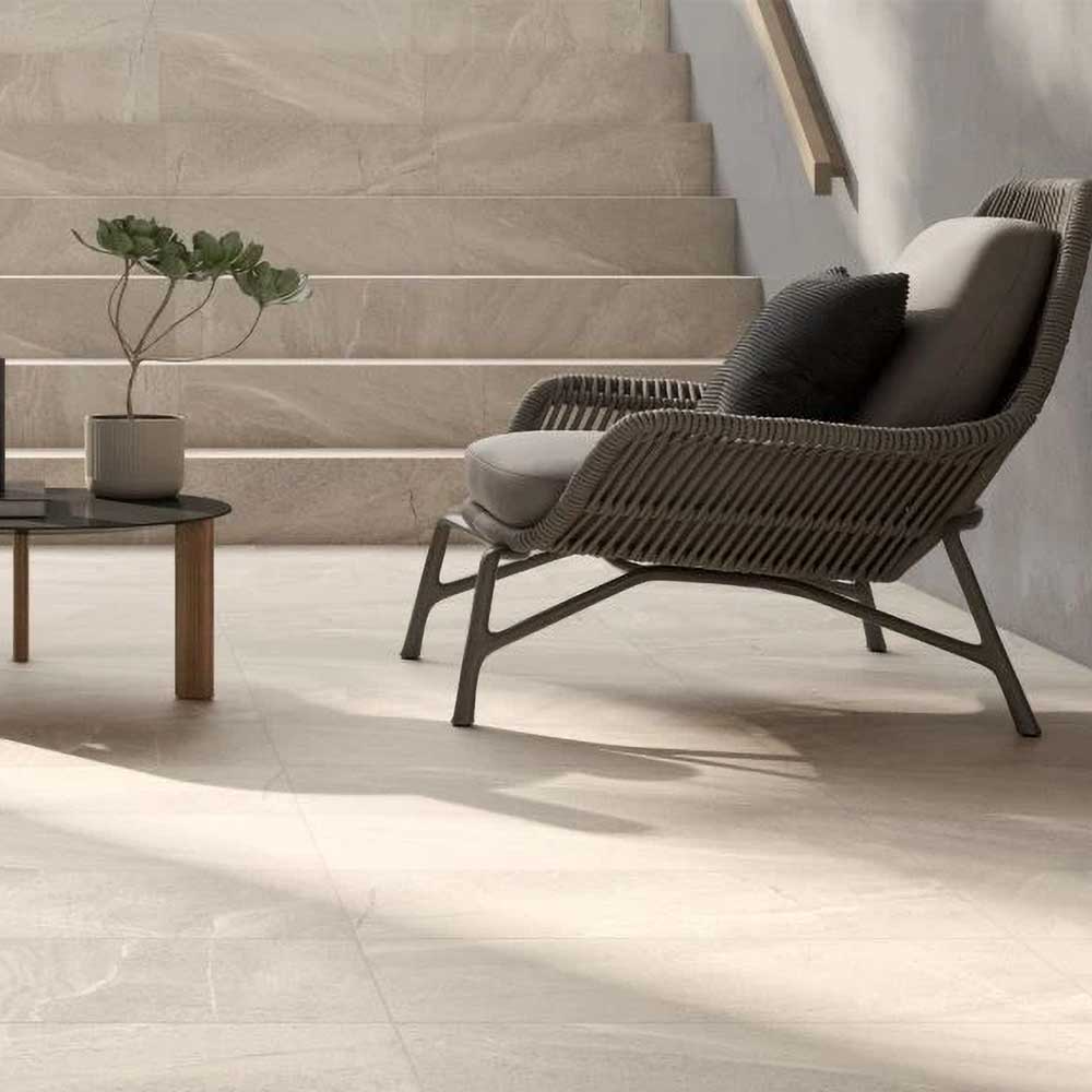 12x24 Lithos Sierra Beige Marble Look Matte Porcelain Tile-Porcelain Tile Large Formate-American Tile Depot