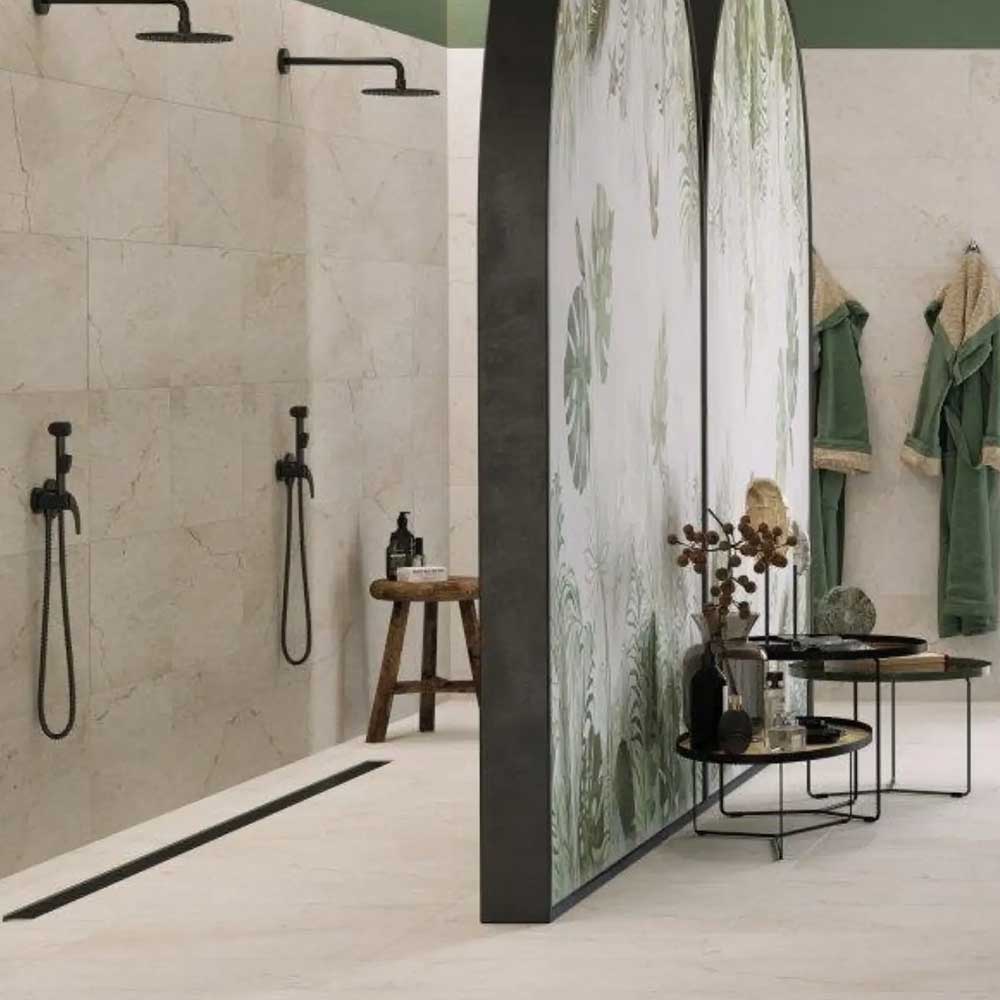 12x24 Lithos Vino Sand Marble Look Matte Porcelain Tile-Porcelain Tile Large Formate-American Tile Depot