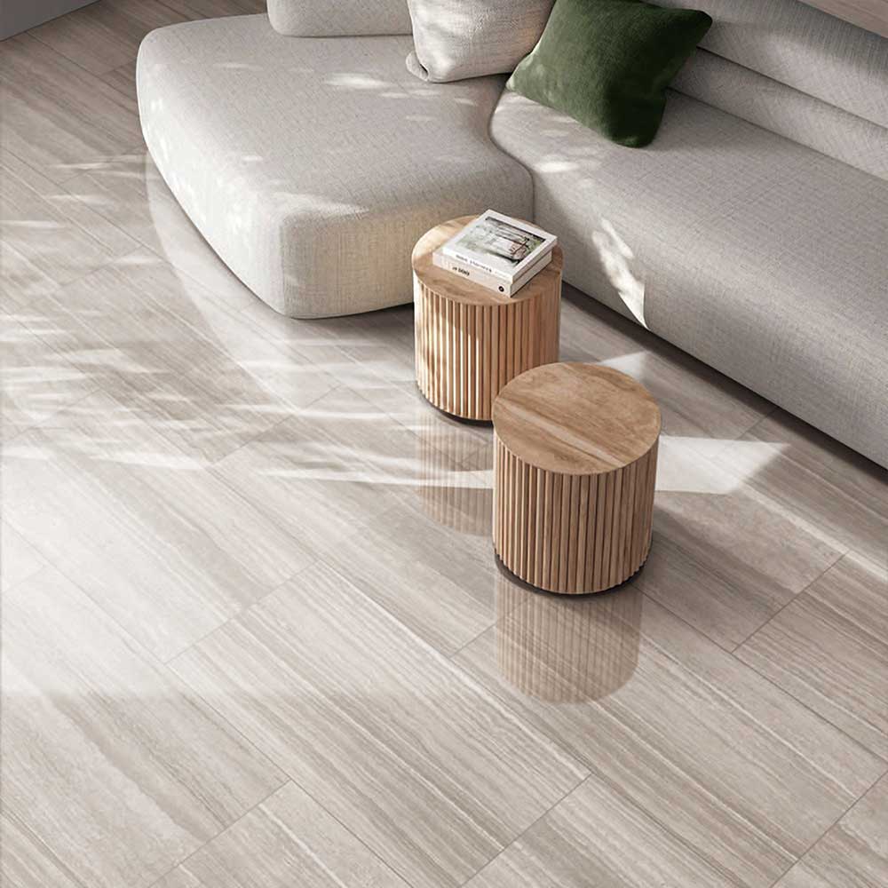 12x24 Nuvio Fluxo Malibu Marble Look Matte Porcelain Tile-Porcelain Tile Large Formate-American Tile Depot