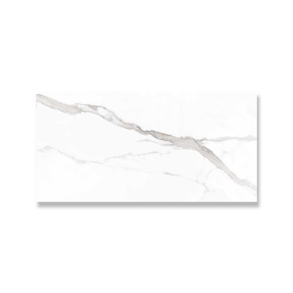 12x24 Nuvio Toscano Statuario Marble Look Matte Porcelain Tile-Porcelain Tile Large Formate-American Tile Depot