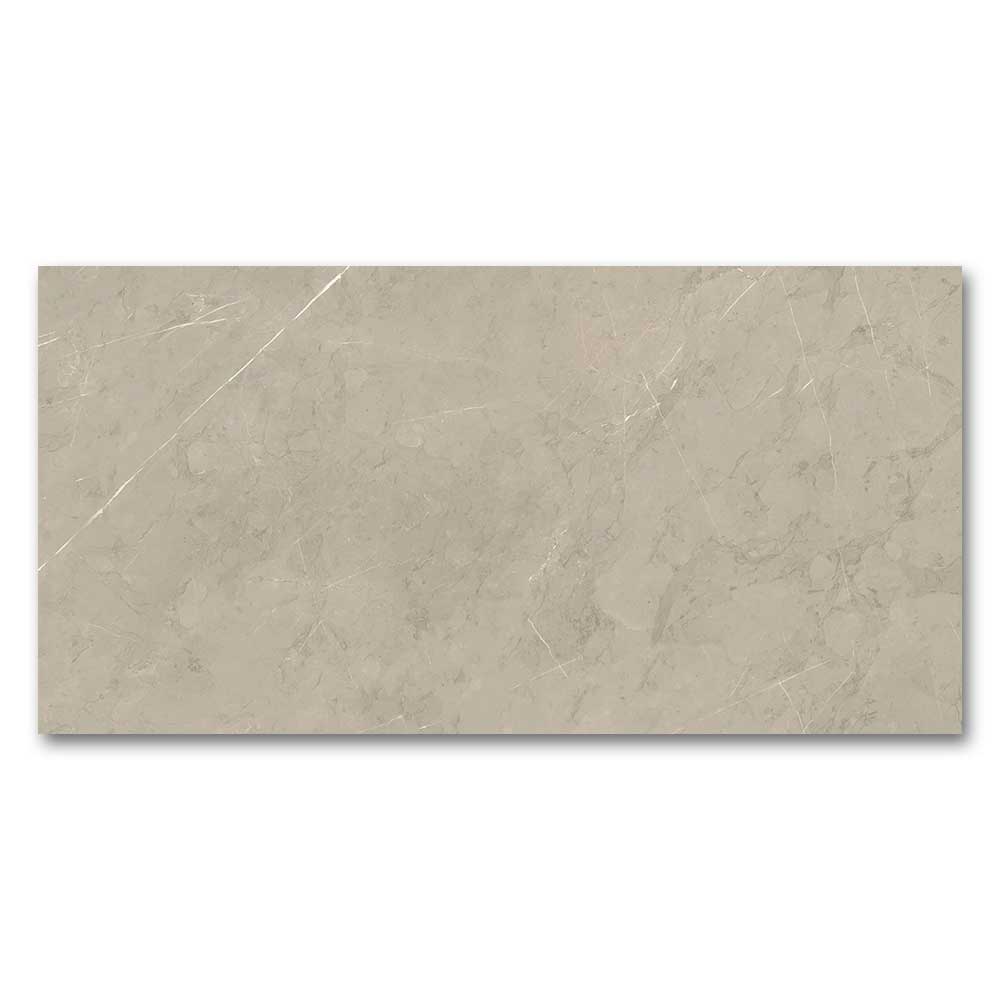 12x24 Pietra Silver Limestone Look Glossy Porcelain Tile-Porcelain Tile Large Formate-American Tile Depot