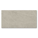 12x24 Pietra Silver Limestone Look Glossy Porcelain Tile-Porcelain Tile Large Formate-American Tile Depot