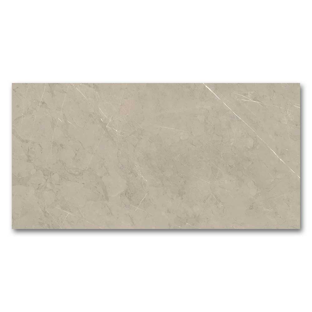 12x24 Pietra Silver Limestone Look Glossy Porcelain Tile-Porcelain Tile Large Formate-American Tile Depot