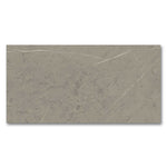 12x24 Pietra Smoke Limestone Look Glossy Porcelain Tile-Porcelain Tile Large Formate-American Tile Depot