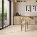 12x24 Valmont Fiorito Beige Travertine Look Matte Porcelain Tile-Porcelain Tile Large Formate-American Tile Depot