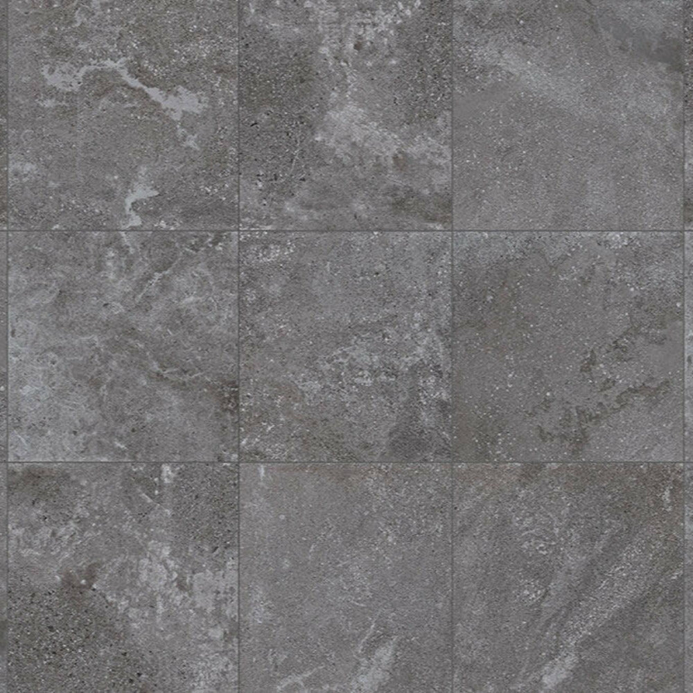 12x24 Chamonix Dark Gray Matte Limestone Look Porcelain Tile-American Tile Depot