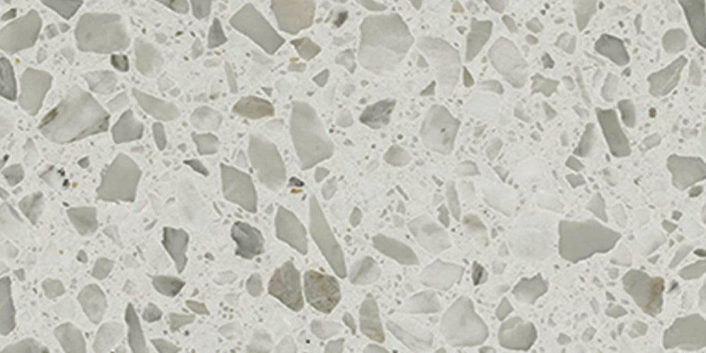 12x24 Veneziane Castello Luc Glossy Terrazzo Look Porcelain Tile-American Tile Depot