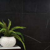 12 X 24 Black Marquina Marble Polished Tile