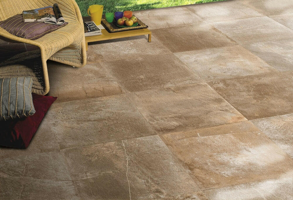 16 X 32 HCL Climb Noce Matte Travertine Look Porcelain Tile-PORCELAIN-Large Format-American Tile Depot