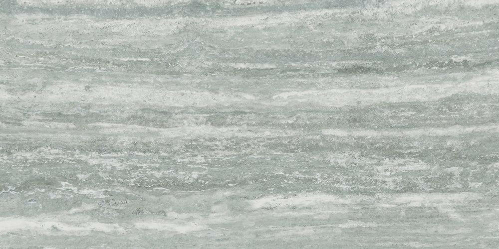 16 X 32 I-Travertini Grey Glossy Travertine Look Porcelain Tile-PORCELAIN-Large Format-American Tile Depot