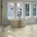 18 X 18 Diano Royal (Queen Beige) Marble Honed Tile-Marble Tile - Large Formate-American Tile Depot