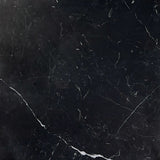 Sample of 18 X 18 Black Marquina Marble Polished Tile-Sample-American Tile Depot