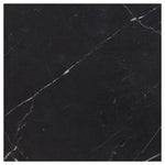 18 X 18 Black Marquina Marble Honed Tile-Marble Tile - Large Formate-American Tile Depot