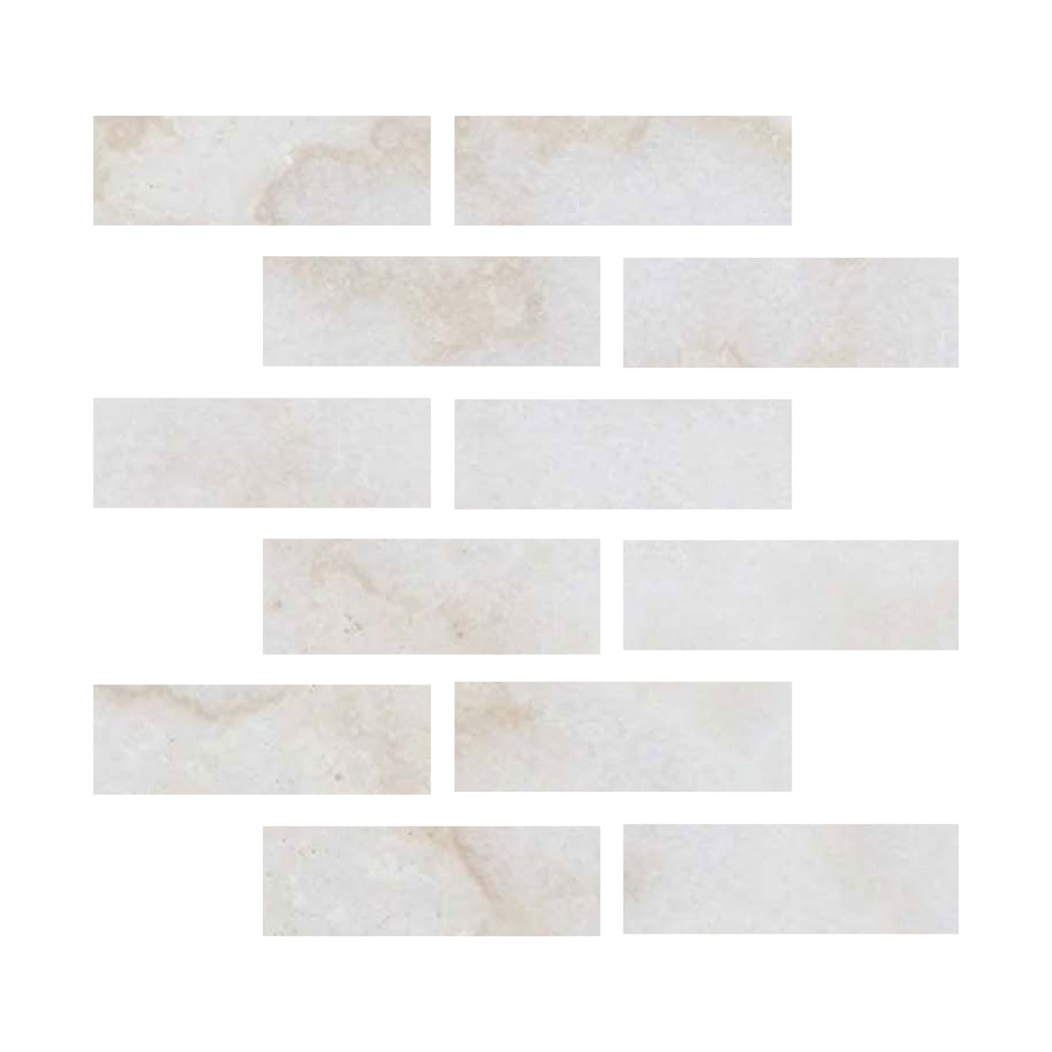 2 X 6 Premium White Onyx CROSS-CUT Polished Field Tile