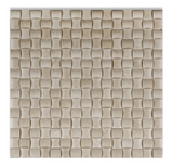 Crema Marfil Marble Honed 3D Small Bread Mosaic Tile