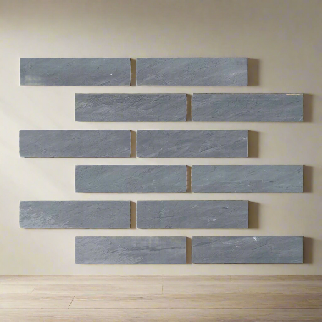 2 X 8 Bardiglio Imperiale Marble Honed Tile