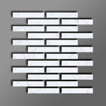 2 X 12 Carrara White Marble Honed Field Tile-Marble Tile-American Tile Depot