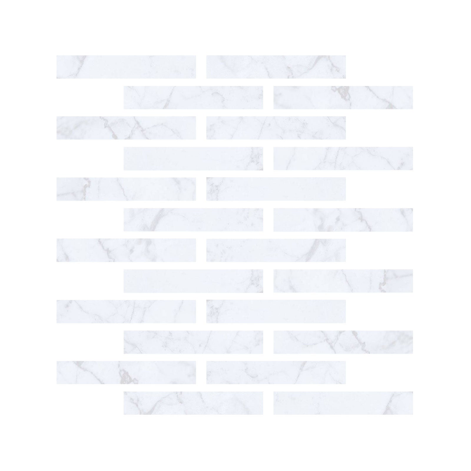 2 X 12 Carrara White Marble Honed Field Tile-Marble Tile-American Tile Depot