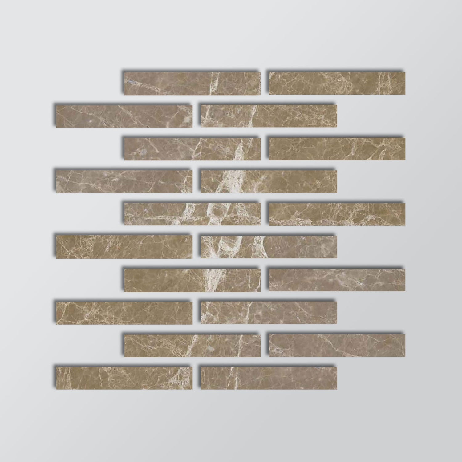 2 X 12 Emperador Light Marble Polished Tile-Marble Tile-American Tile Depot