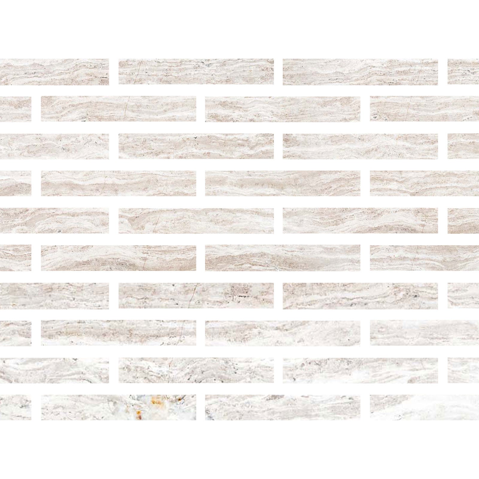 2 X 12 Haisa Light (White Wood / White Oak) Limestone Honed Tile-Limestone Tile-American Tile Depot