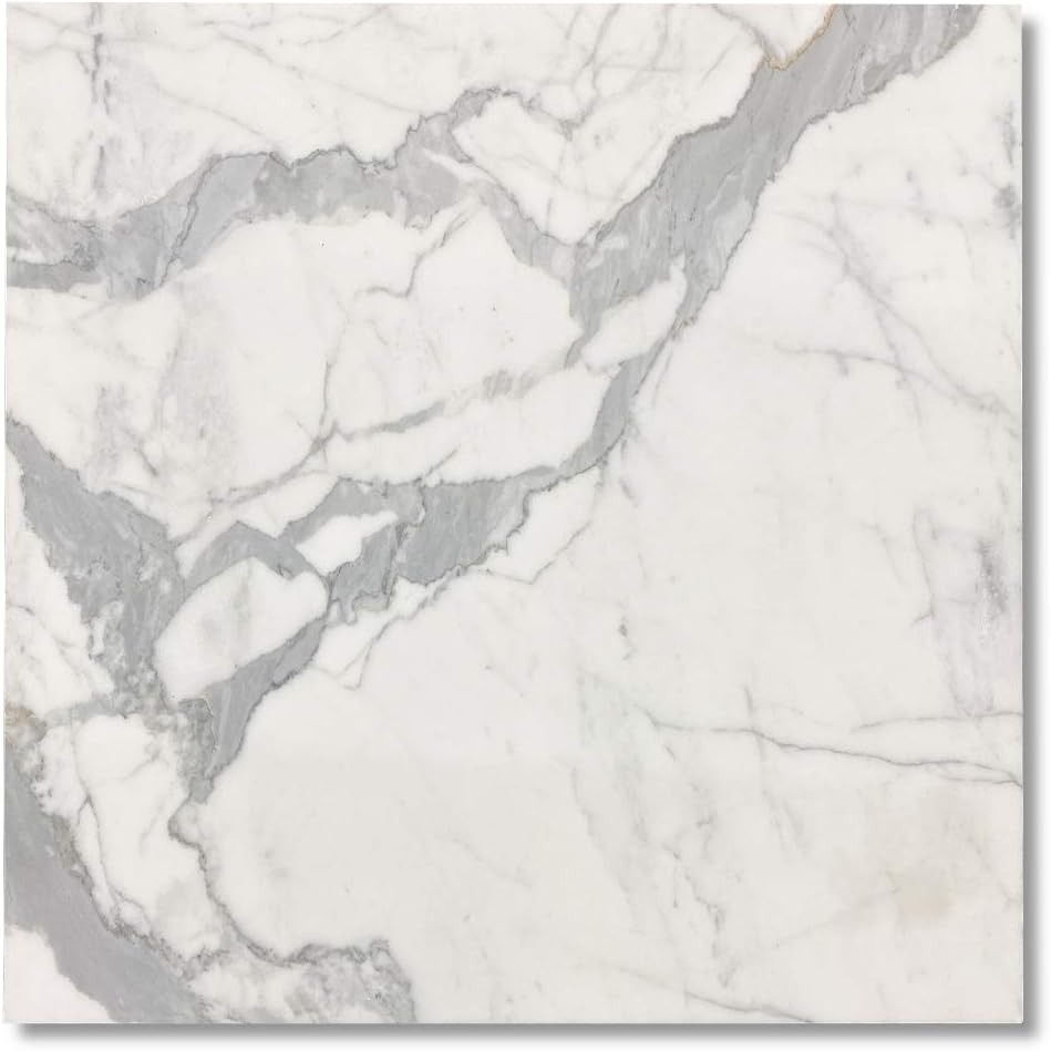 2 X 12 Italian Statuary White Marble Honed Tile-Marble Tile-American Tile Depot