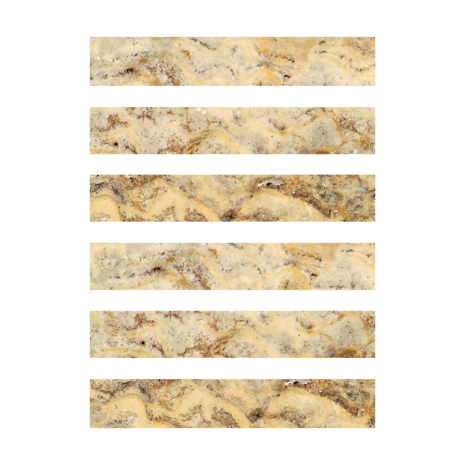 2 X 12 Scabos Travertine Cross Cut Filled & Polished Field Tile-Travertine Tile-American Tile Depot