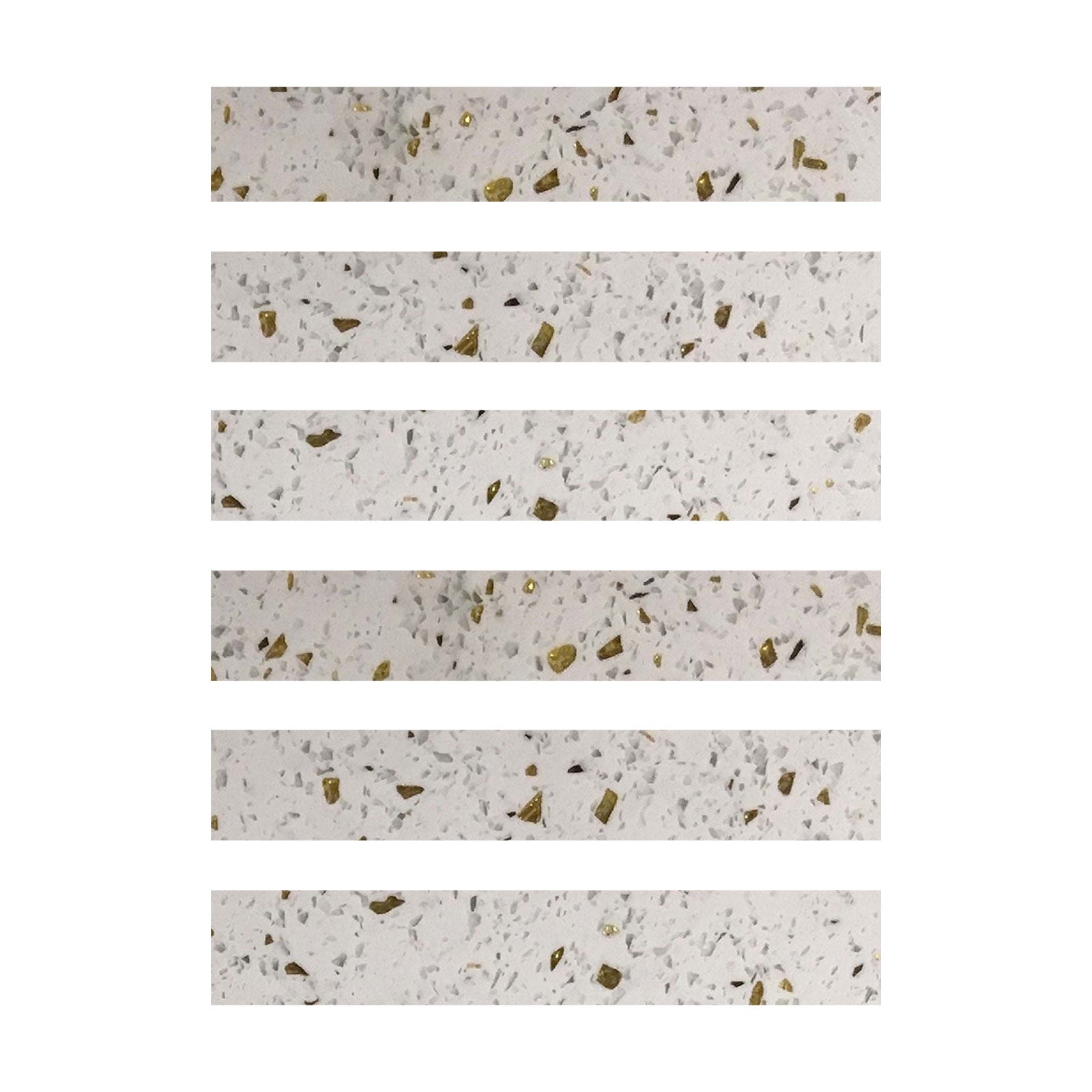 2 X 12 Terrazzo Gold Marble Polished Field Tile-Marble Tile-American Tile Depot