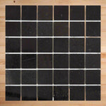 2 X 2 Absolute Black Granite Polished Mosaic Tile-Marble Mosaic-American Tile Depot